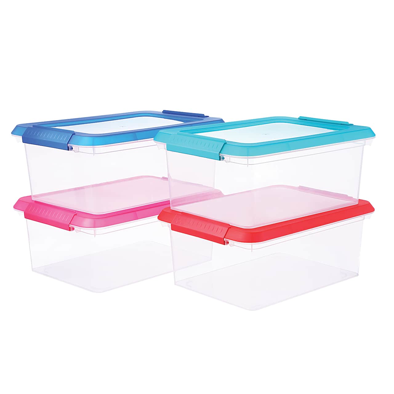 14.5qt. Storage Bins with Lids, 4ct. by Simply Tidy™